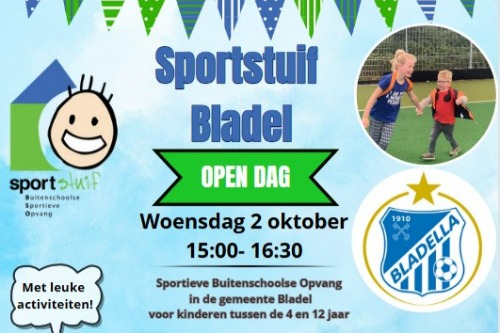 Sportstuif Bladel opendag