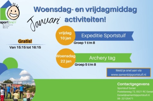 Activiteiten januari 