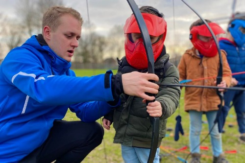 Woensdagmiddagactiviteit Archery tag