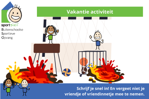 De vloer is lava sportactiviteit met Sportstuif