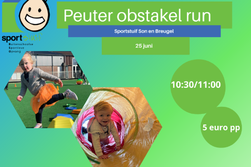 Peuter obstakel run