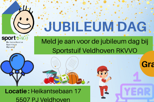 Jubileum dag: Sportstuif RVKKO 1 jaar