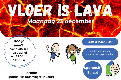 Vloer is lava 2024