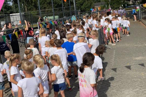 Color run Sportstuif Veldhoven Basko en Rood-Wit 2023