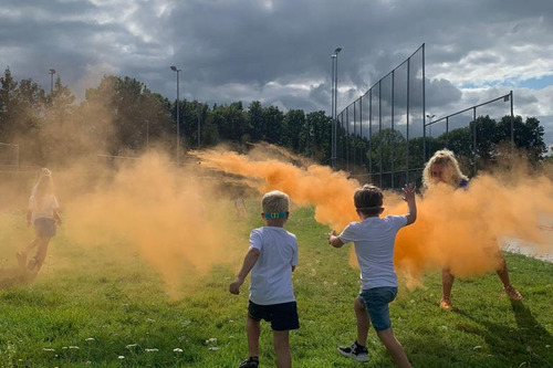 Color run Sportstuif Veldhoven Basko en Rood-Wit 2023