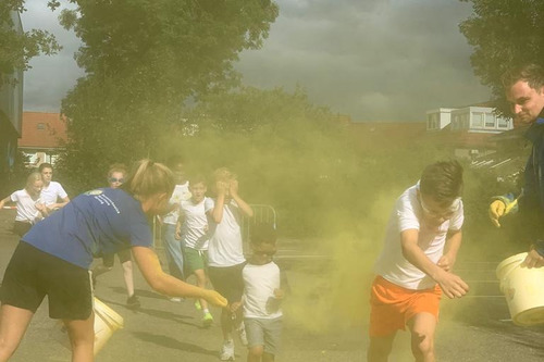 Color run Sportstuif Veldhoven Basko en Rood-Wit 2023