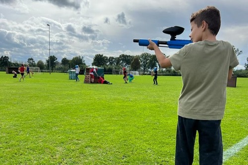 woensdag middag activiteit Paintball! 