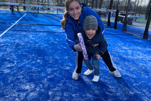 Padelclinic bij VLTC Veldhoven