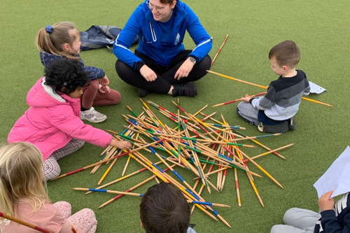 XL-games tijdens de open dag van Sportstuif  Veldhoven Basko 2024