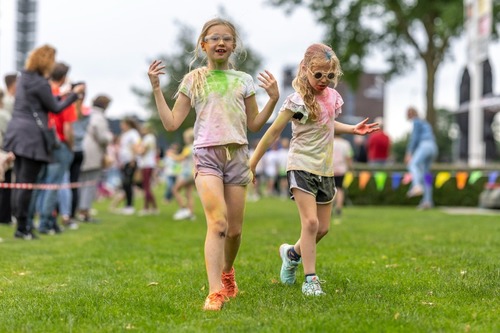 Foto bij Color Run Nederweert 2025