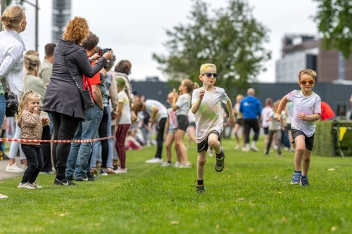 Foto bij Color Run Nederweert 2025