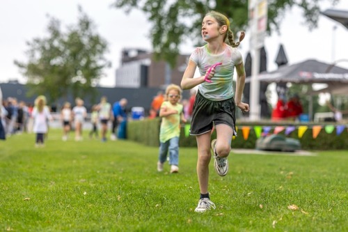 Foto bij Color Run Nederweert 2025