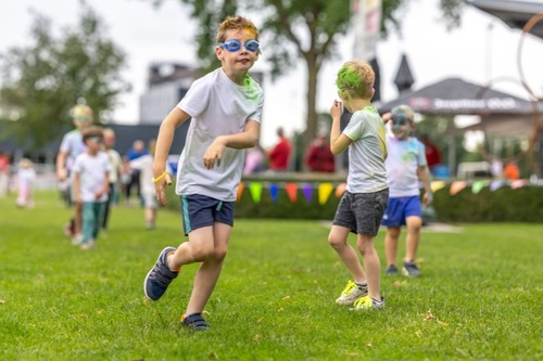 Foto bij Color Run Nederweert 2025