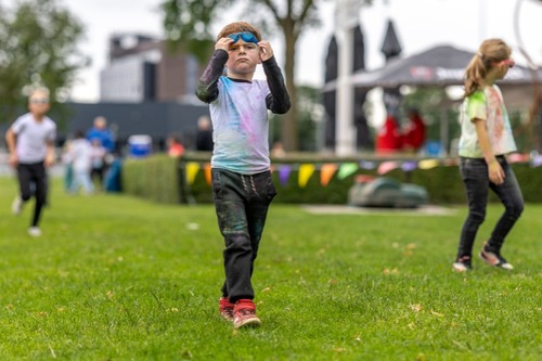 Foto bij Color Run Nederweert 2025