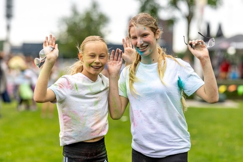 Foto bij Color Run Nederweert 2025