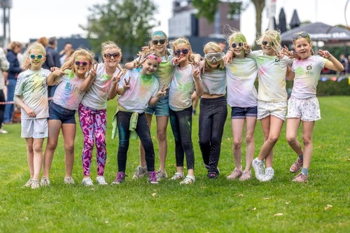 Foto bij Color Run Nederweert 2025