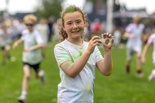 Foto bij Color Run Nederweert 2025