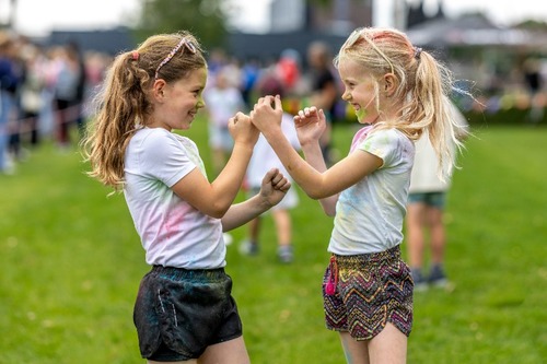 Foto bij Color Run Nederweert 2025