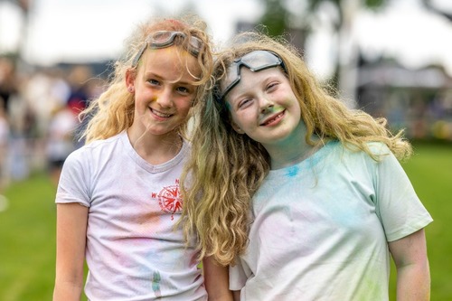 Foto bij Color Run Nederweert 2025