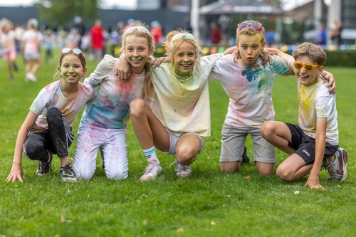 Foto bij Color Run Nederweert 2025