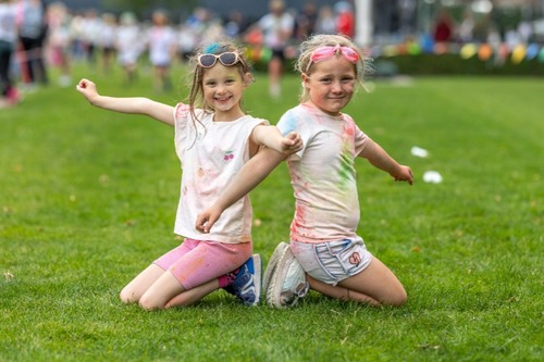 Foto bij Color Run Nederweert 2025