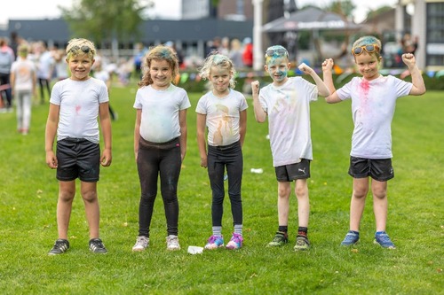 Foto bij Color Run Nederweert 2025