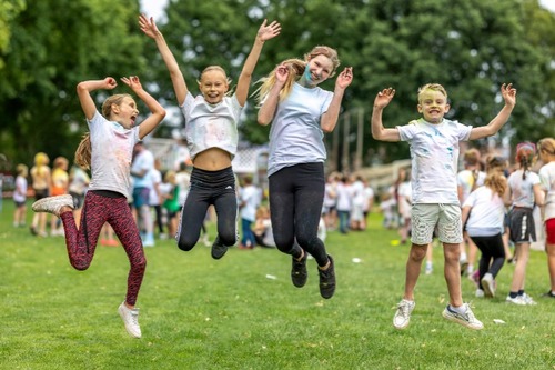 Foto bij Color Run Nederweert 2025