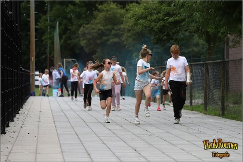 Foto bij Color Run Nederweert 2025