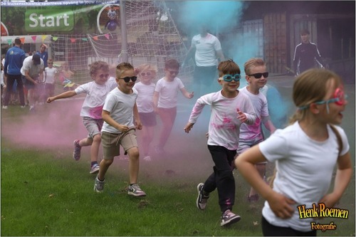 Foto bij Color Run Nederweert 2025