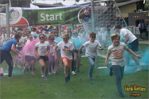 Foto bij Color Run Nederweert 2025