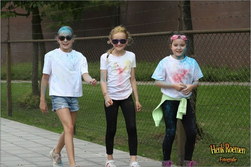 Foto bij Color Run Nederweert 2025