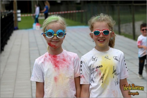Foto bij Color Run Nederweert 2025
