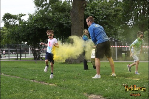 Foto bij Color Run Nederweert 2025