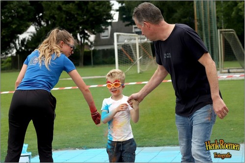Foto bij Color Run Nederweert 2025