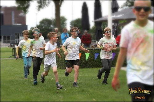 Foto bij Color Run Nederweert 2025