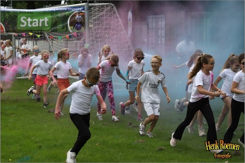 Foto bij Color Run Nederweert 2025