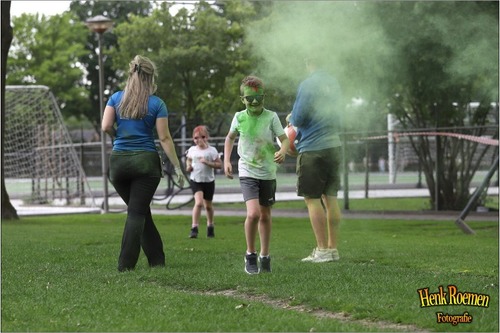 Foto bij Color Run Nederweert 2025