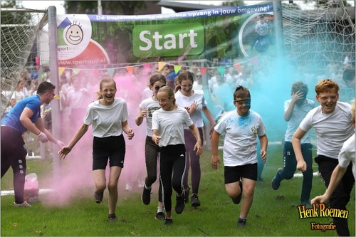 Foto bij Color Run Nederweert 2025