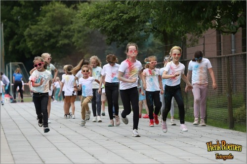 Foto bij Color Run Nederweert 2025