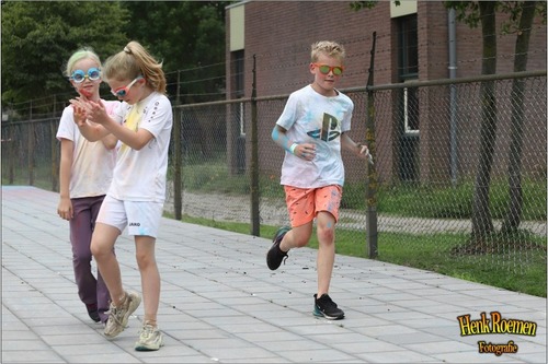 Foto bij Color Run Nederweert 2025