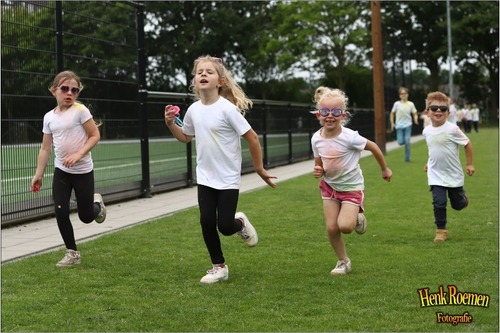 Foto bij Color Run Nederweert 2025