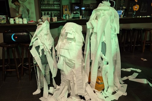 Mummies wedstrijd!