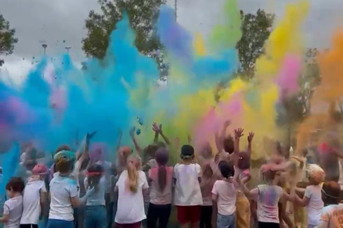 Color run Sportstuif Veldhoven 2025