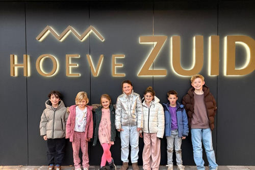 Zelfgemaakte kerstkaarten brengen bij Hoeve Zuid