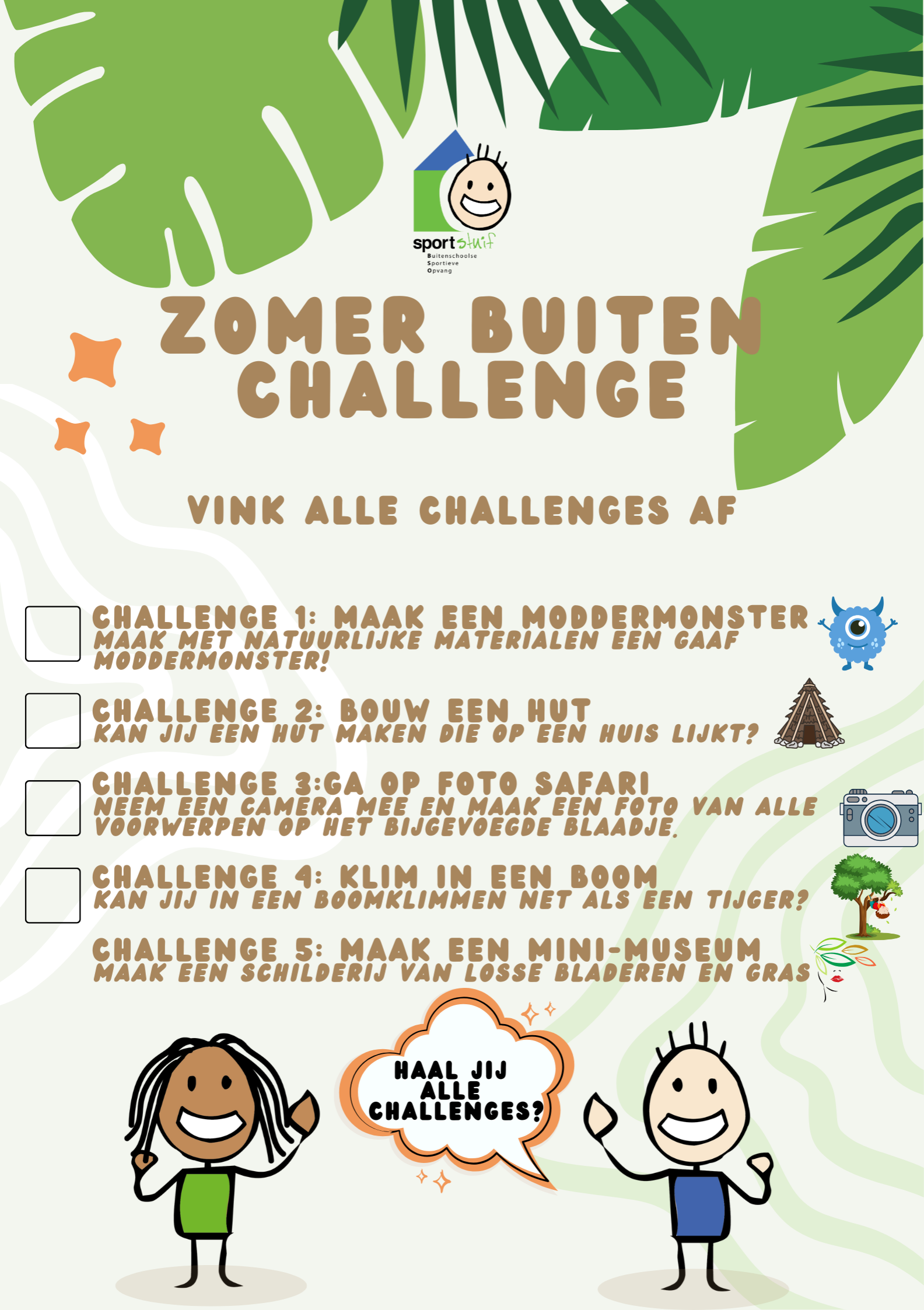zomer buiten challenge
